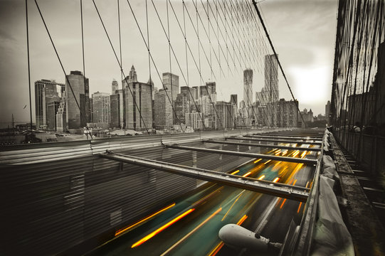 Fototapeta manhattan la nuit
