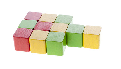 Flower concept cubes