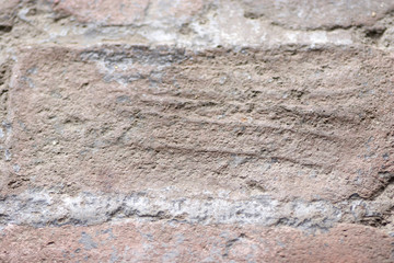 The Red Brick Wall Of A House