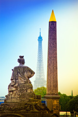 Paris, Frankreich. Place de la Concorde.