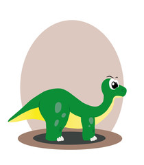 Animation hero dinosaur
