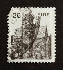 Obraz premium IRELAND - CIRCA 1980: Stamp printed in Ireland