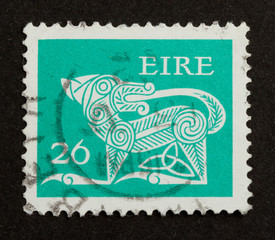 IRELAND - CIRCA 1980: Stamp printed in Ireland