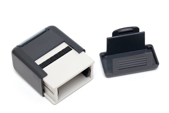 plastic stamp