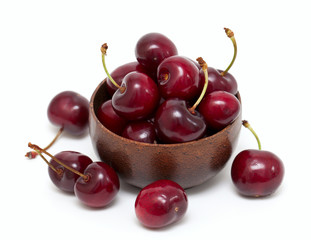 cherry in a bowl