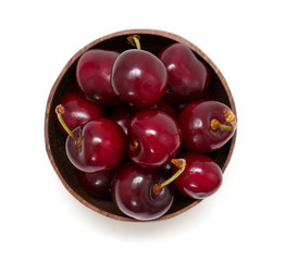 cherry in a bowl