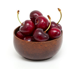 cherry in a bowl