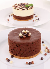 chocolate mousse cake