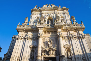 Obraz premium Basilica of St. Giovanni Battista. Lecce. Puglia. Italy.