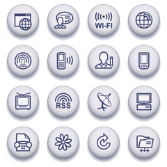 Color buttons with contour icons 9