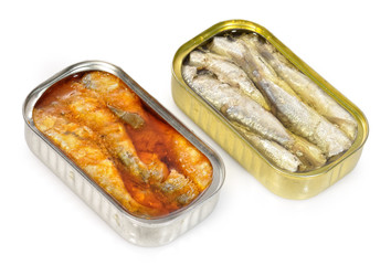 Sardinas en tomate y aceite.