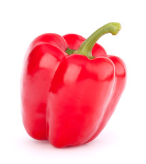 red pepper isolated on white background
