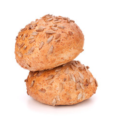 Two sandwich bun with sunflower seeds