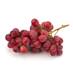 Perfect bunch of red grapes