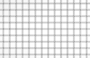 repeating pattern of white cubes
