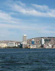 Obraz premium View on Izmir downtown