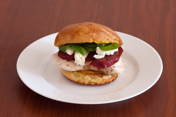 chicken burger