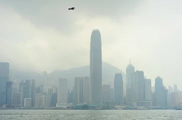 Cercles muraux Hong Kong Misty Hong Kong