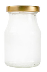 empty glass jar