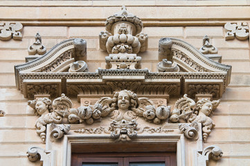 Celestines' palace. Lecce. Puglia. Italy.