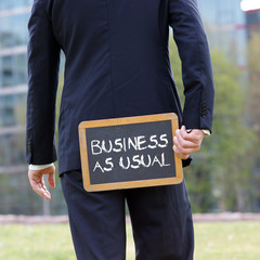 Business as usual