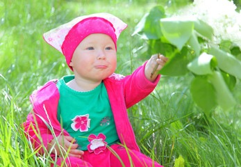 baby and nature