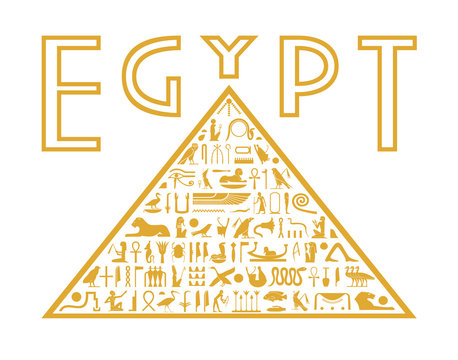 Pyramid of the hieroglyphs