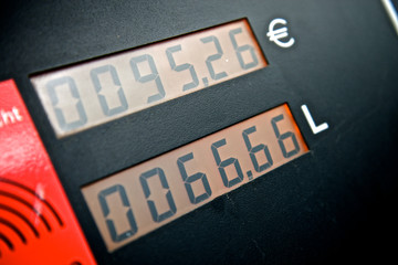 Benzinpreis Anzeige
