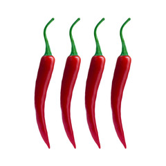 Rote Chilischoten