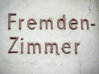 Fremdenzimmer