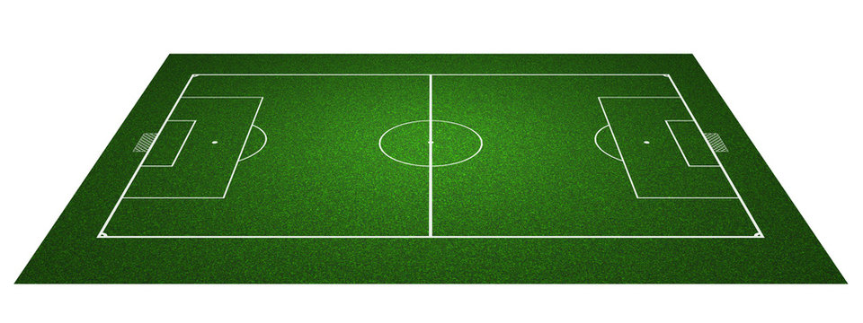 Perspective Football field