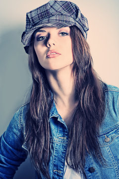 Fototapeta retro hat