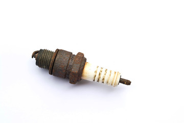 Old spark plugs