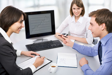 Obraz premium Business people