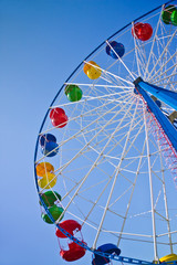 Ferris wheel in Amusement Park