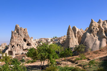 Fototapeta premium Cappadocia, Turkey. Goreme open air museum