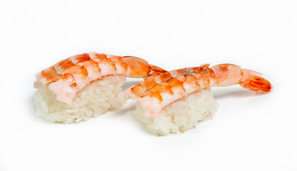 Various kinds of sushi and sashimi