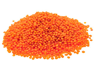 Red lentils.