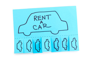 Color advertisement rent