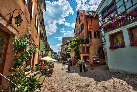 Riquewihr , Alsace (Fr) .