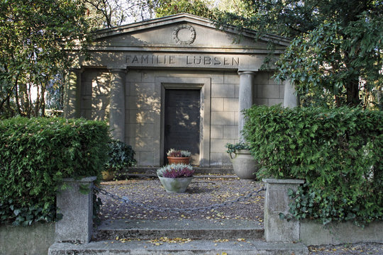 Familiengruft auf dem Friedhof Bad Pyrmont