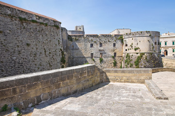 The Aragonese Castle of Otranto. Puglia. Italy.
