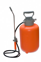 Water sprinkler for a garden,  isolated on  white background