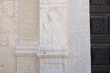 Fototapeta na wymiar Katedra w Otranto. Apulia. Włochy.