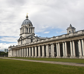 Fototapeta na wymiar Old Royal Naval College. Greenwich, Londyn, UK