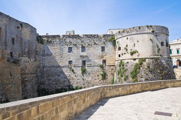 Fototapeta na wymiar Aragonese Castle of Otranto. Apulia. Włochy.