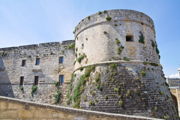 The Aragonese Castle of Otranto. Puglia. Italy.