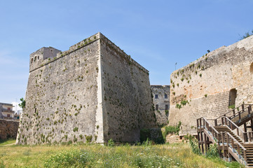 The Aragonese Castle of Otranto. Puglia. Italy.