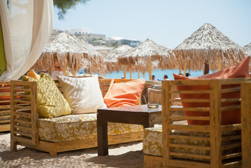 At the beach - Mykonos