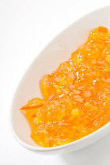 Fototapeta na wymiar Orange marmalade